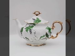 花陶器 装飾用茶台 陶器 茶台 大容量 午後茶用