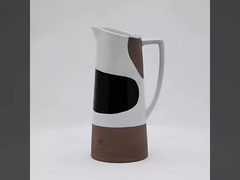 グラカップ コーヒー 水 ミルク 容器 幾何学的なパターン グラ 水 セラミック 水 鍋 鍋 食品