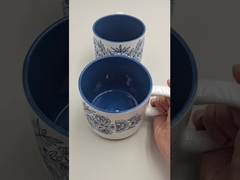 クリエイティブのサブリメーションカップ かわいいセラミックカップ ロゴエスプレッソカップセラミックとコーヒーカップ