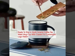 準備済み 貨物 セラミック コーヒー お茶 水 カップ カスタム ロゴ パターンのためのコースター