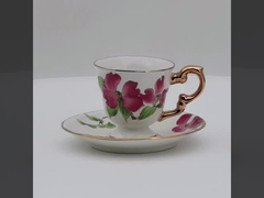 فنجان قهوه ای اسپرسو کوچک رنگارنگ فنجان سس سرامیکی سازگار با محیط زیست