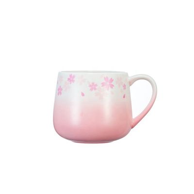 S&K Nouveau printemps été fleur en céramique tasses de café sur mesure tasses avec couvercle comme cadeau pour la personnalisation